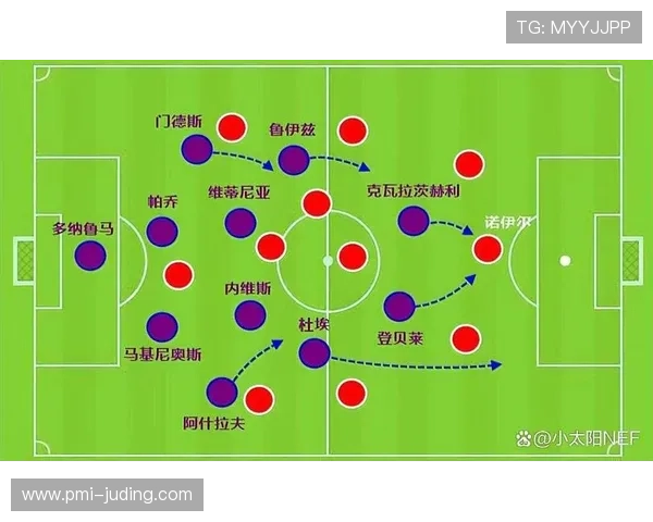 巴黎圣日耳曼中场统治力不足，攻防转换失衡问题逐步显现